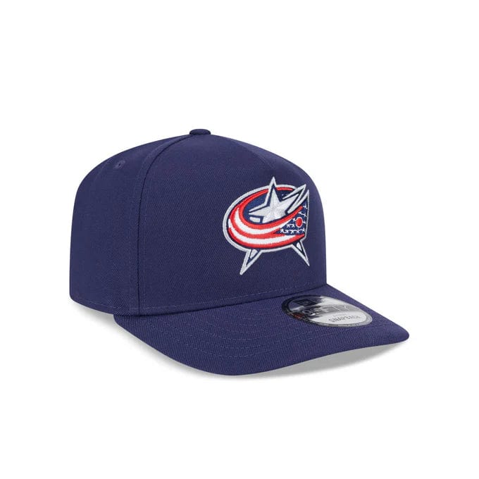 NewEra NHL 9Fifty Team A-Frame Snapback Hat - Columbus Blue Jackets - TheHockeyShop.com