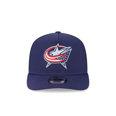 NewEra NHL 9Fifty Team A-Frame Snapback Hat - Columbus Blue Jackets - TheHockeyShop.com