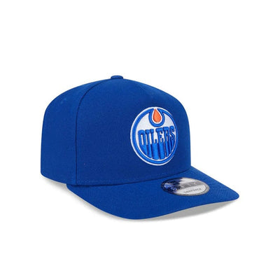 NewEra NHL 9Fifty Team A-Frame Snapback Hat - Edmonton Oilers - TheHockeyShop.com