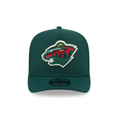 NewEra NHL 9Fifty Team A-Frame Snapback Hat - Minnesota Wild - TheHockeyShop.com