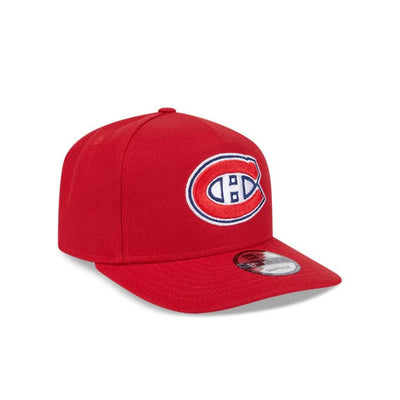 NewEra NHL 9Fifty Team A-Frame Snapback Hat - Montreal Canadiens - TheHockeyShop.com