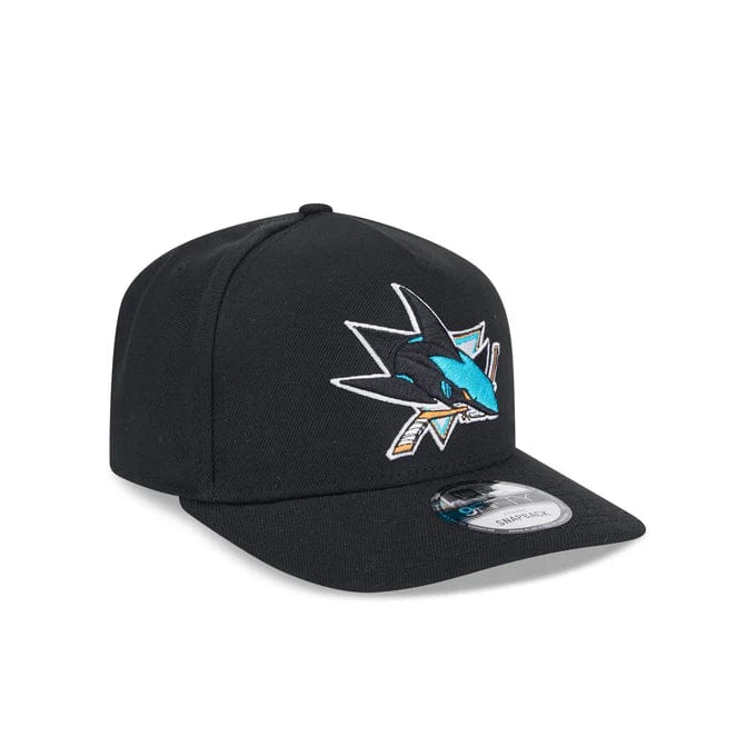 NewEra NHL 9Fifty Team A-Frame Snapback Hat - San Jose Sharks - TheHockeyShop.com