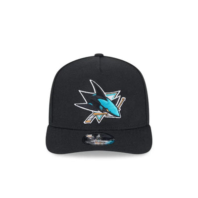 NewEra NHL 9Fifty Team A-Frame Snapback Hat - San Jose Sharks - TheHockeyShop.com