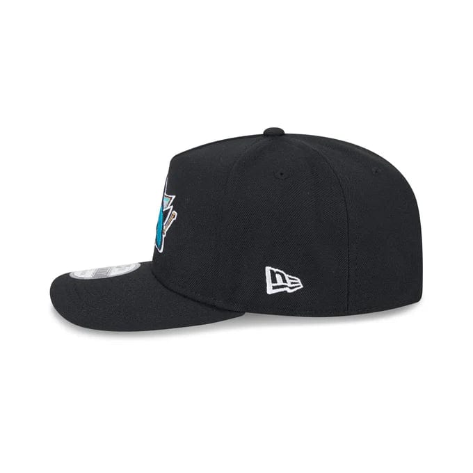 NewEra NHL 9Fifty Team A-Frame Snapback Hat - San Jose Sharks - TheHockeyShop.com