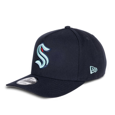 NewEra NHL 9Fifty Team A-Frame Snapback Hat - Seattle Kraken - TheHockeyShop.com