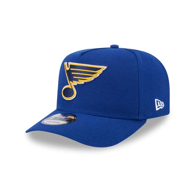 NewEra NHL 9Fifty Team A-Frame Snapback Hat - St. Louis Blues - TheHockeyShop.com