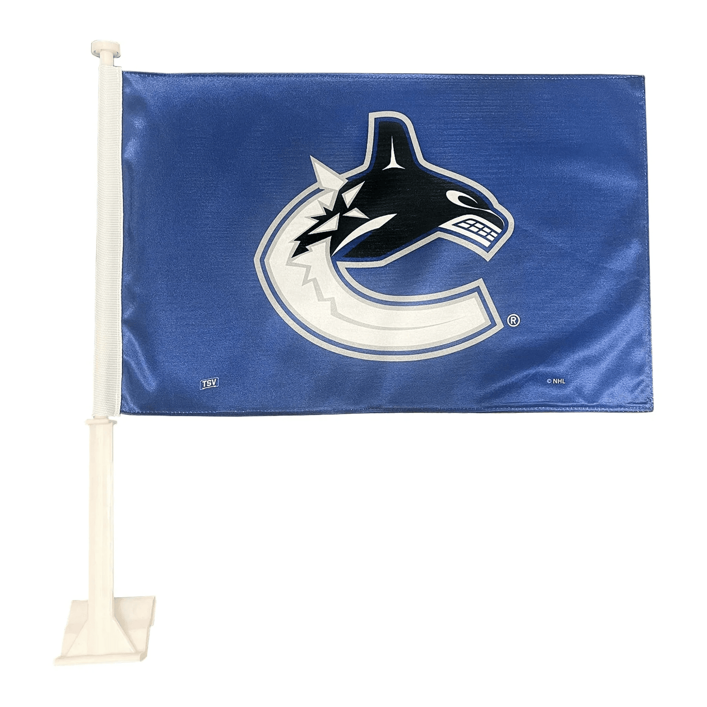 NHL Car Flag - Vancouver Canucks Orca - TheHockeyShop.com