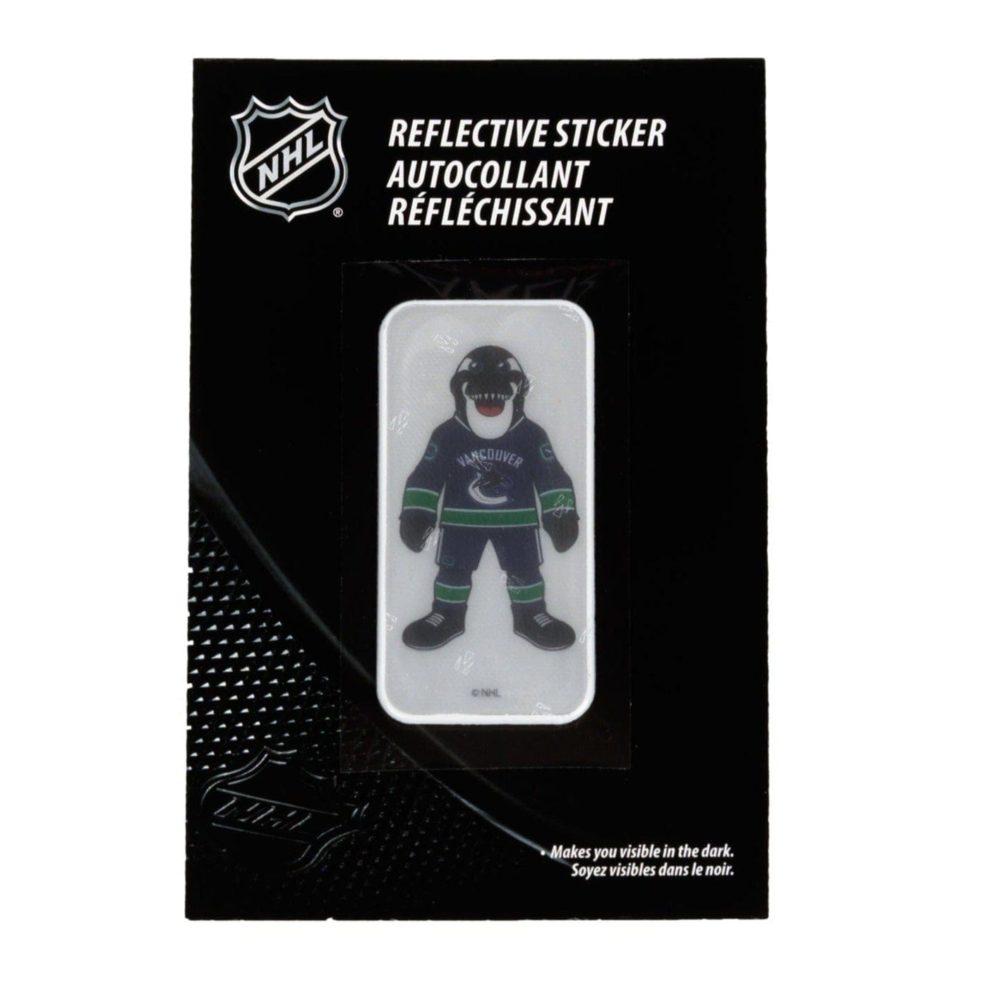 NHL Reflective Mascot Sticker - Vancouver Canucks - TheHockeyShop.com