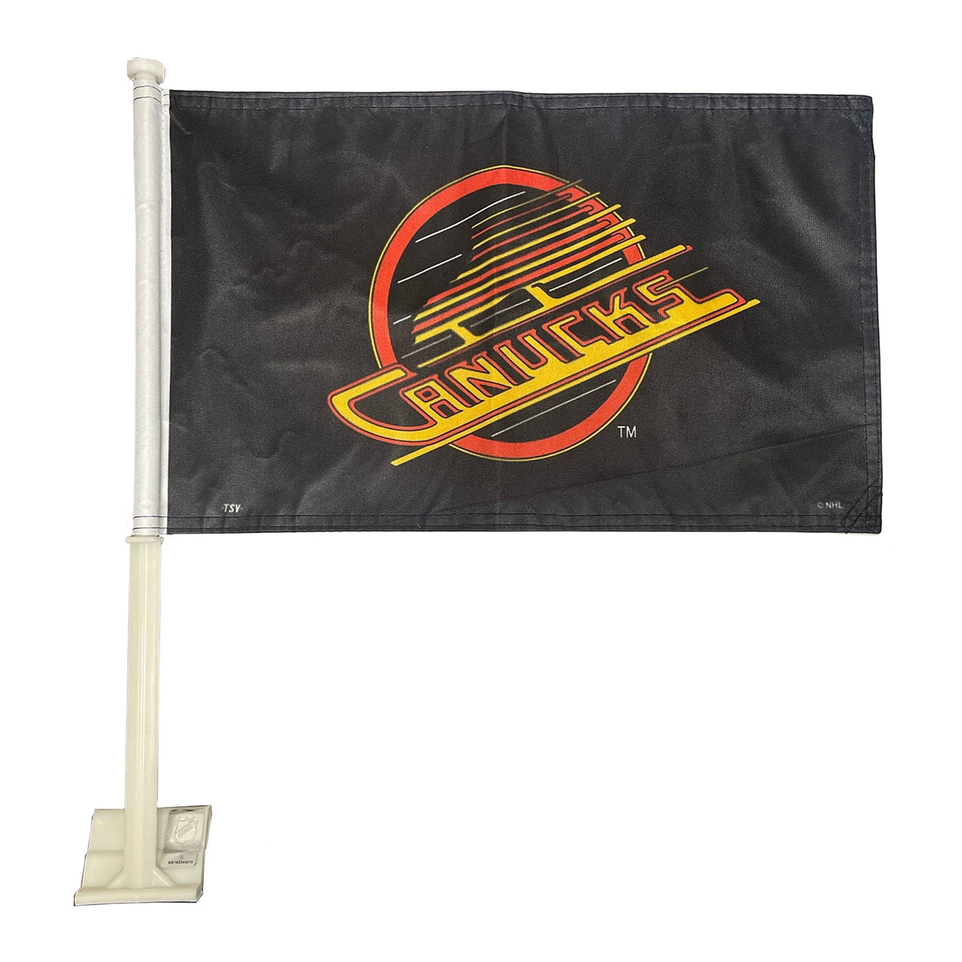 Vancouver Canucks NHL Car Flag - Black Skate - TheHockeyShop.com