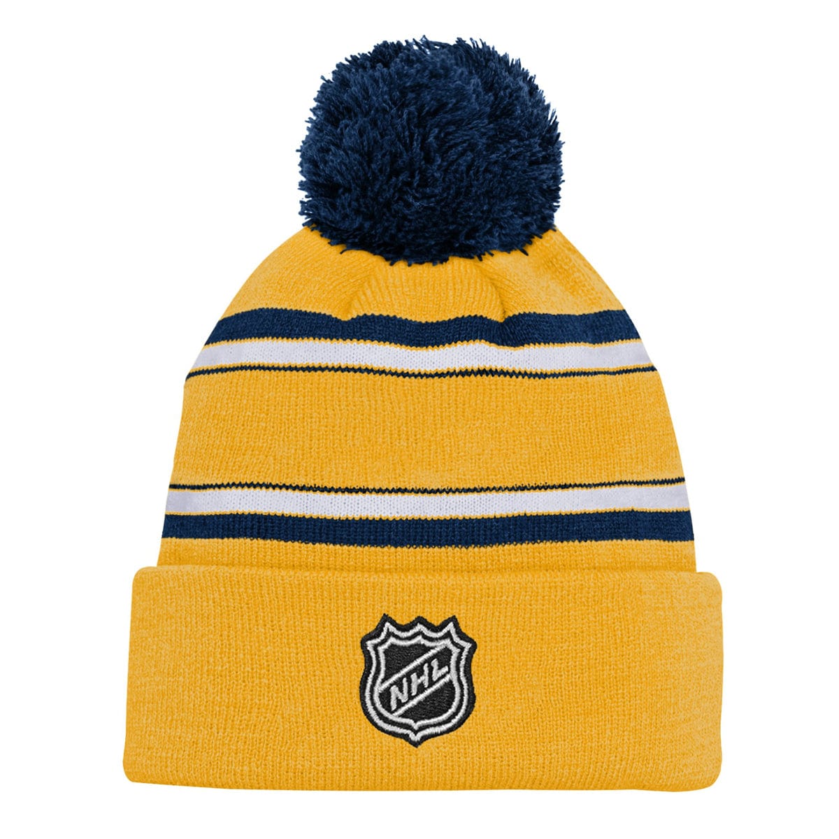 Outer Stuff NHL Jacquard Wordark Youth Toque - Nashville Predators - TheHockeyShop.com