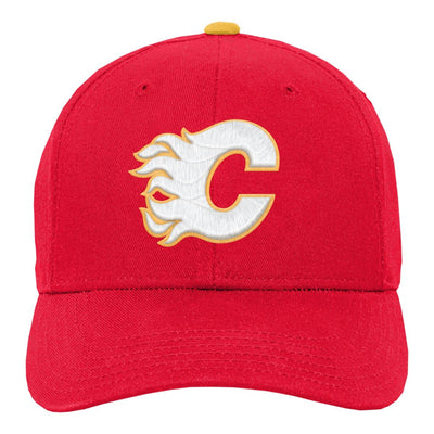 Calgary Flames - Outer Stuff NHL Precurve Toddler Adjustable Hat - TheHockeyShop.com