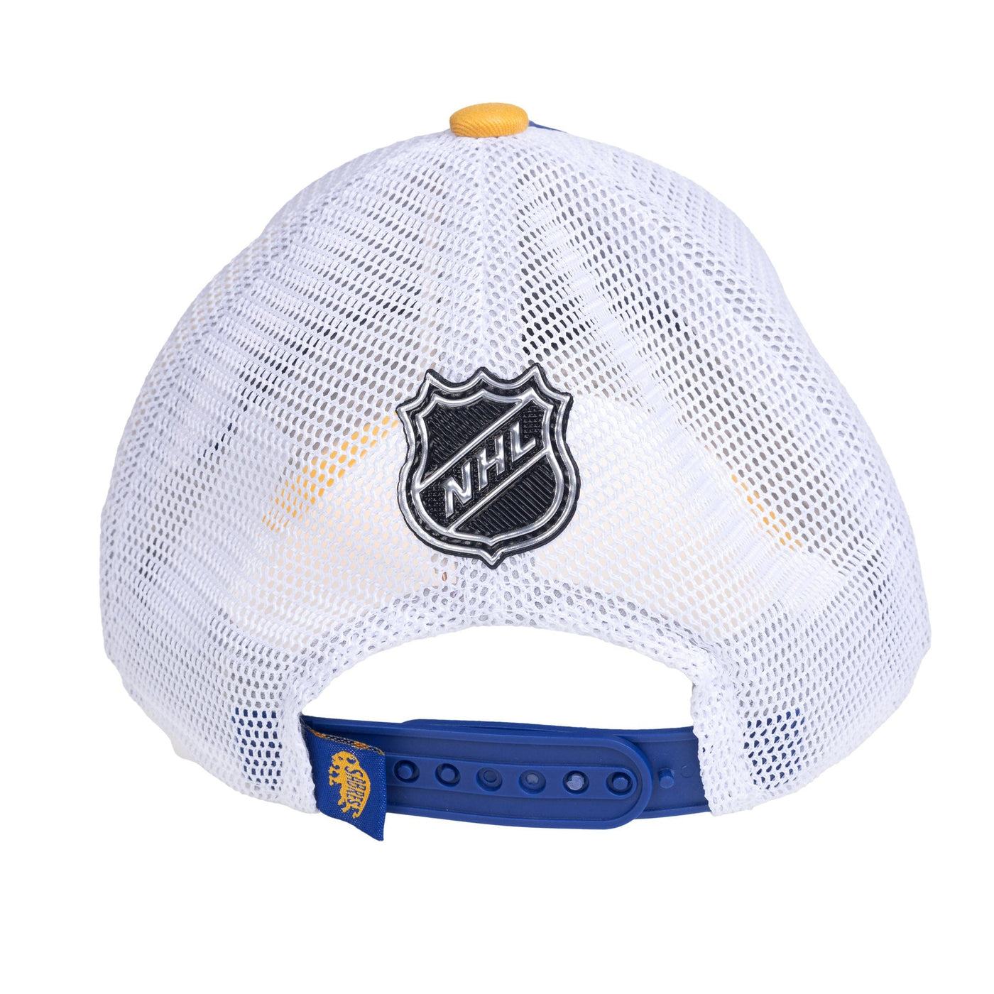 Outer Stuff NHL Draft Structured Trucker Youth Hat - Buffalo Sabres - TheHockeyShop.com