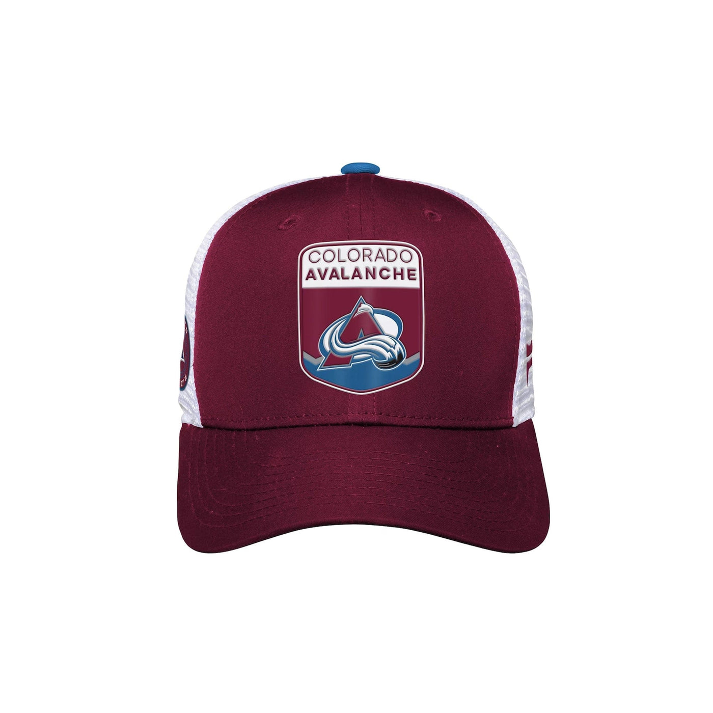 Outer Stuff NHL Draft Structured Trucker Youth Hat - Colorado Avalanche - TheHockeyShop.com