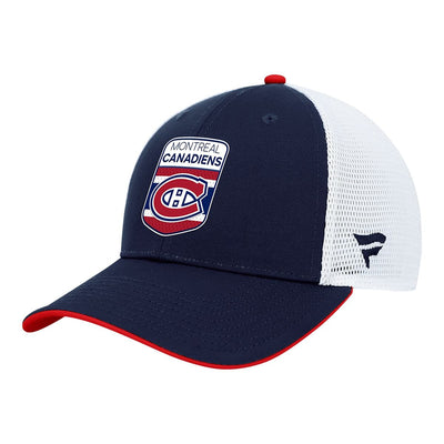 Outer Stuff NHL Draft Structured Trucker Youth Hat - Montreal Canadiens - TheHockeyShop.com