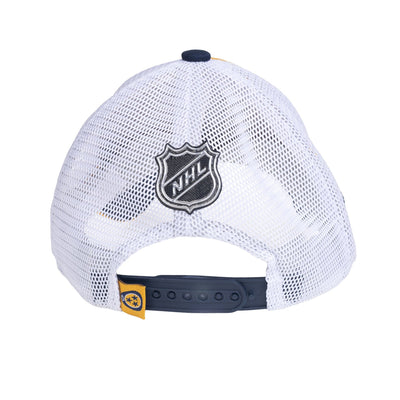 Outer Stuff NHL Draft Structured Trucker Youth Hat - Nashville Predators - TheHockeyShop.com