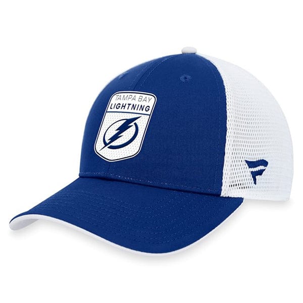 Outer Stuff NHL Draft Structured Trucker Youth Hat - Tampa Bay Lightning - TheHockeyShop.com