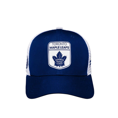 Outer Stuff NHL Draft Structured Trucker Youth Hat - Toronto Maples Leafs - TheHockeyShop.com