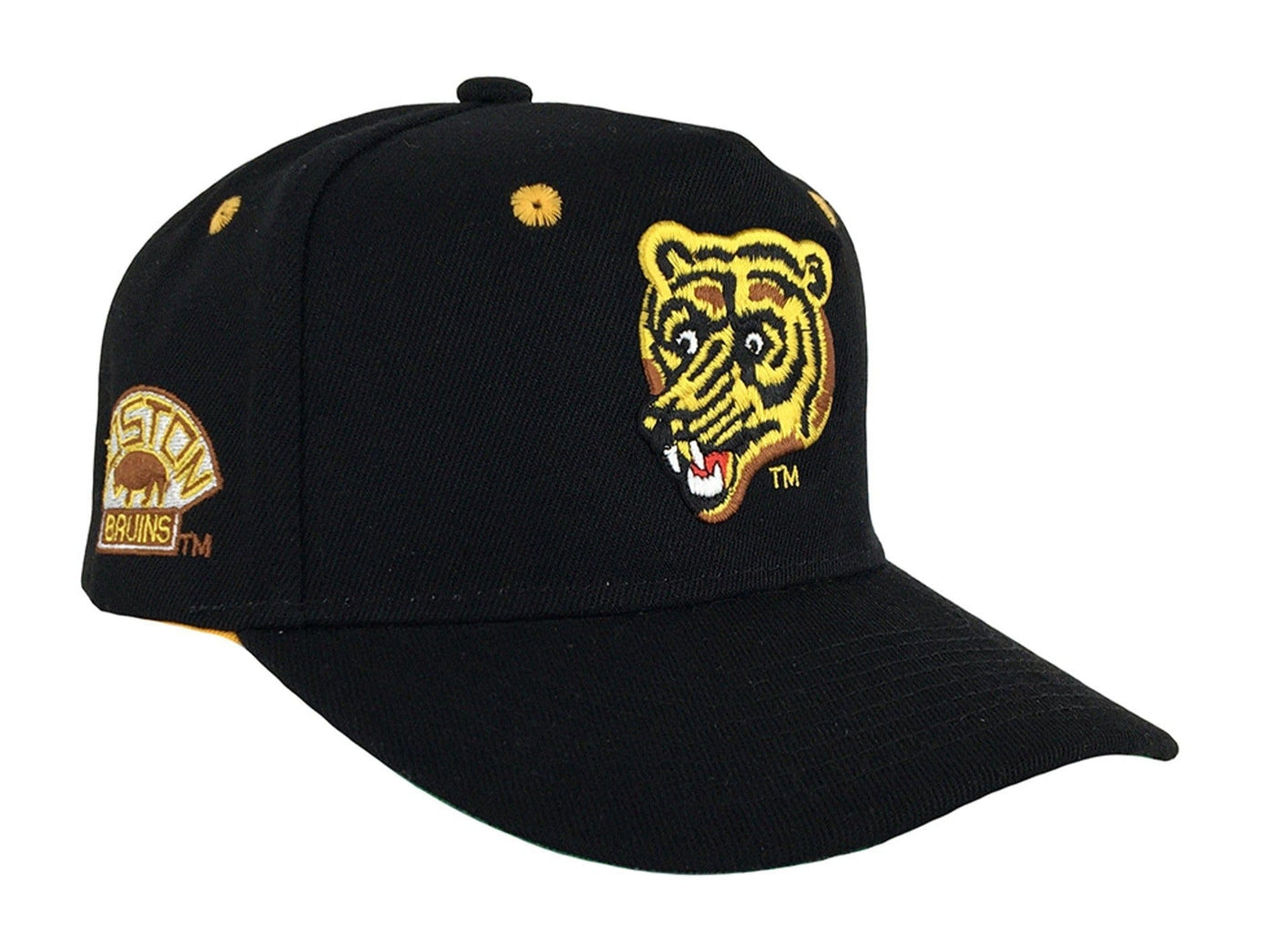 Outer Stuff NHL Precurve Youth Snapback Hat - Boston Bruins Third - TheHockeyShop.com