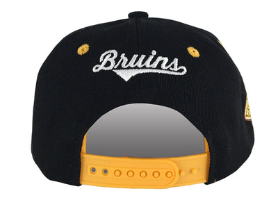 Outer Stuff NHL Precurve Youth Snapback Hat - Boston Bruins Third - TheHockeyShop.com