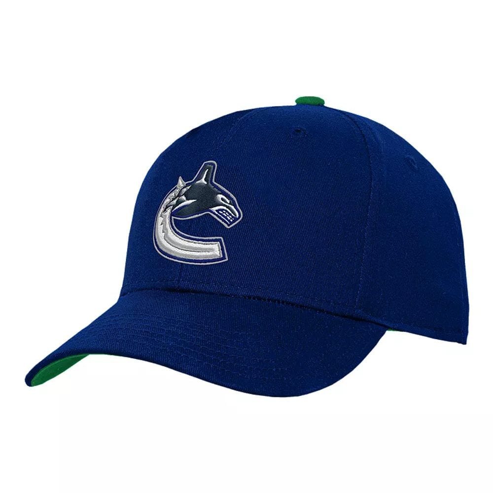 Vancouver Canucks Outer Stuff NHL Precurve Youth Snapback Adjustable Hat - The Hockey Shop Source For Sports