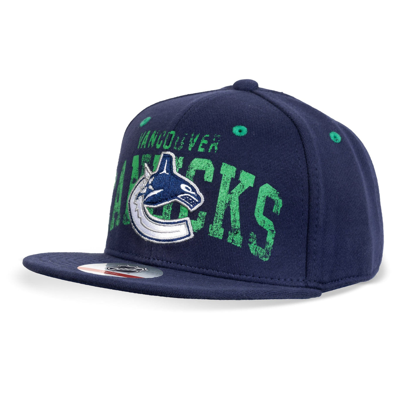 Vancouver Canucks - OuterStuff NHL Flatbrim Adjustable Youth Hat - TheHockeyShop.com