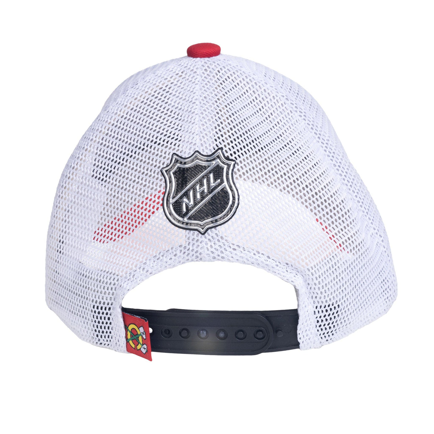 Chicago Blackhawks - Outer Stuff NHL Draft Structured Trucker Youth Hat - TheHockeyShop.com