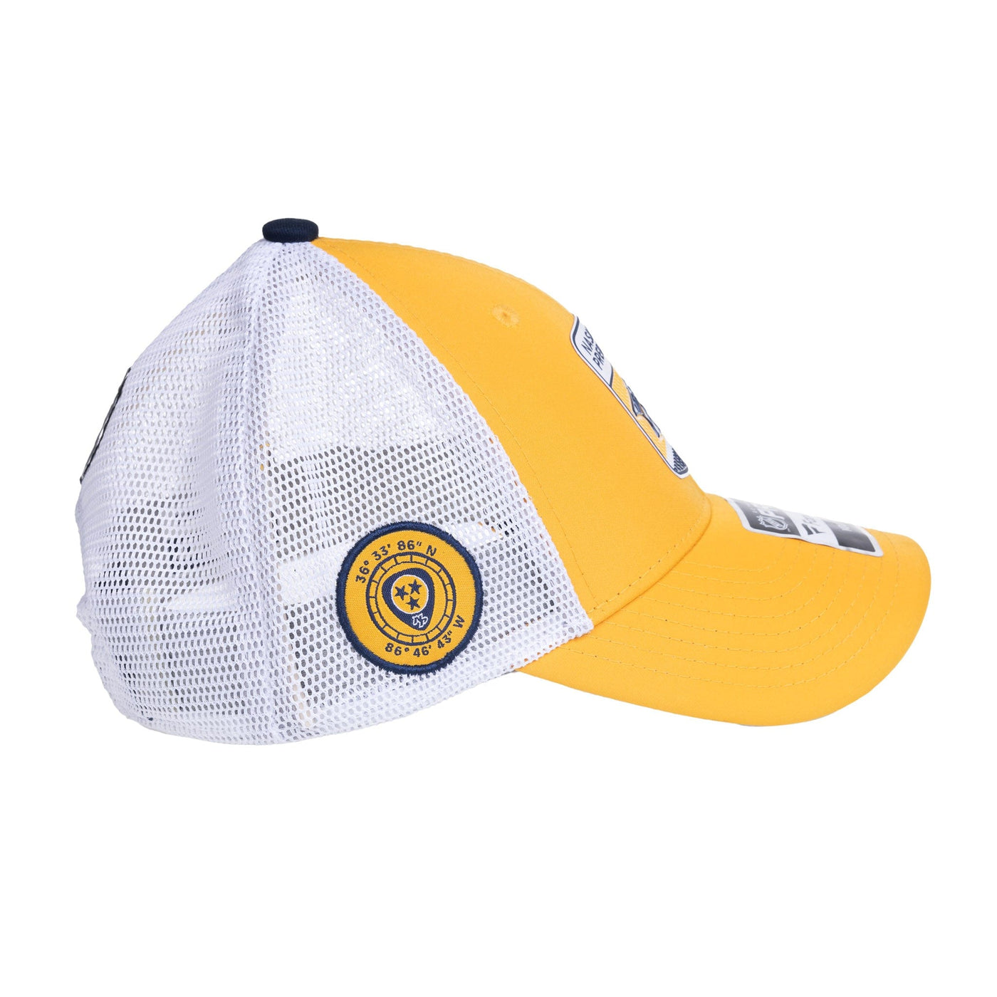 Outer Stuff NHL Draft Structured Trucker Youth Hat - Nashville Predators - TheHockeyShop.com