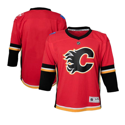 Calgary Flames Home Outer Stuff Replica Junior Jersey