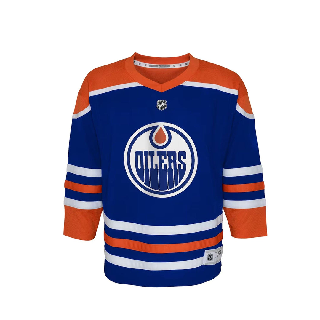 Edmonton Oilers Home Outer Stuff Replica Junior Jersey