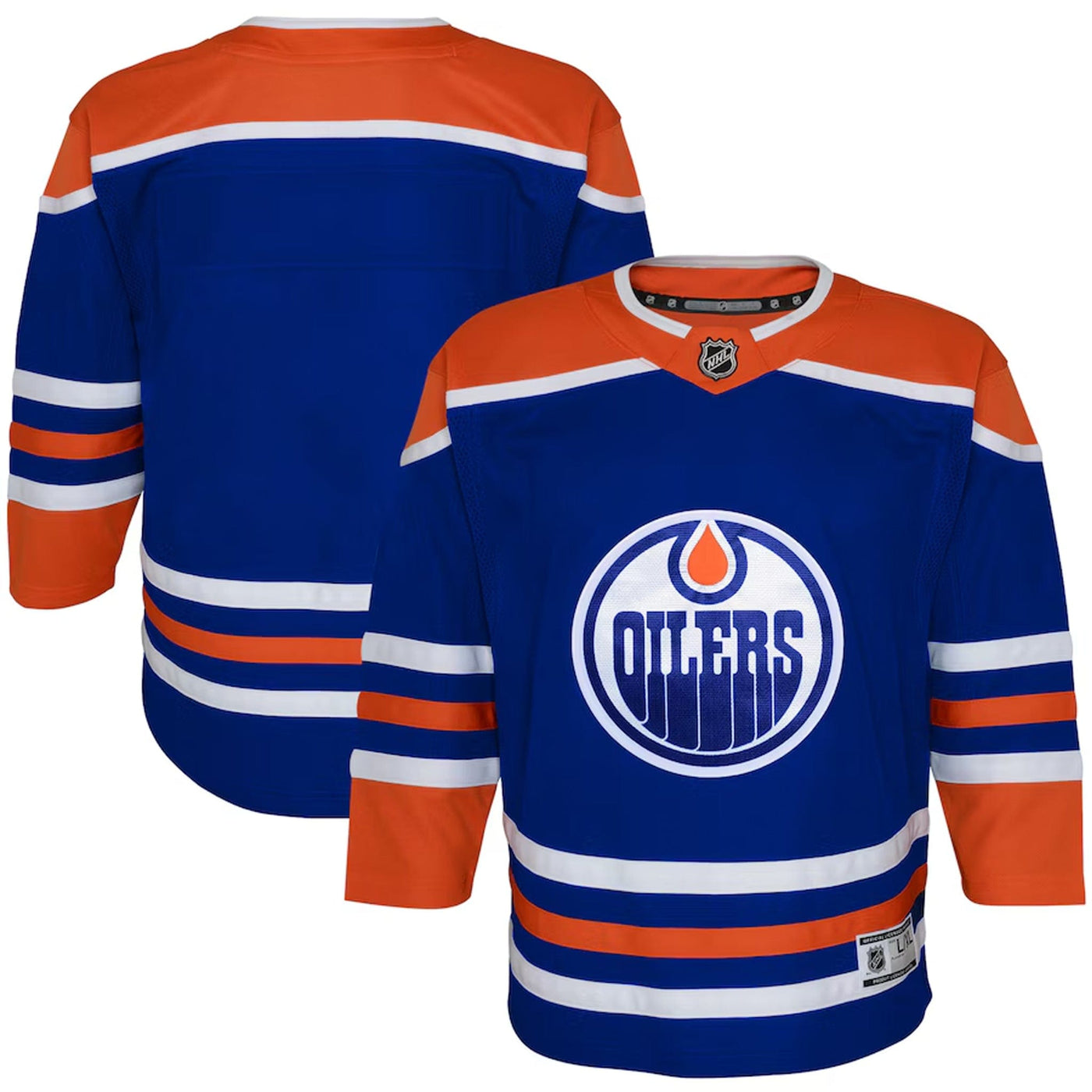 Edmonton Oilers Home Outer Stuff Replica Youth Jersey - TheHockeyShop.com