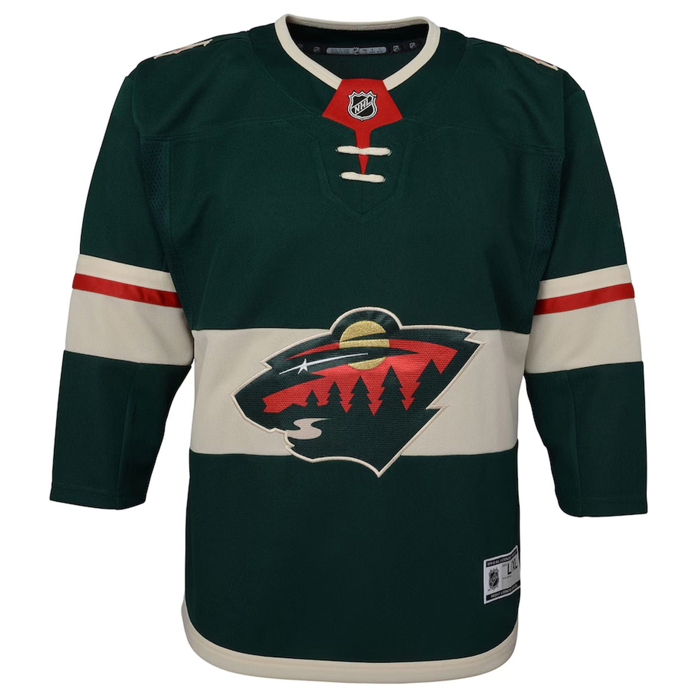 Minnesota Wild - Outer Stuff Premier Junior Home Jersey - TheHockeyShop.com