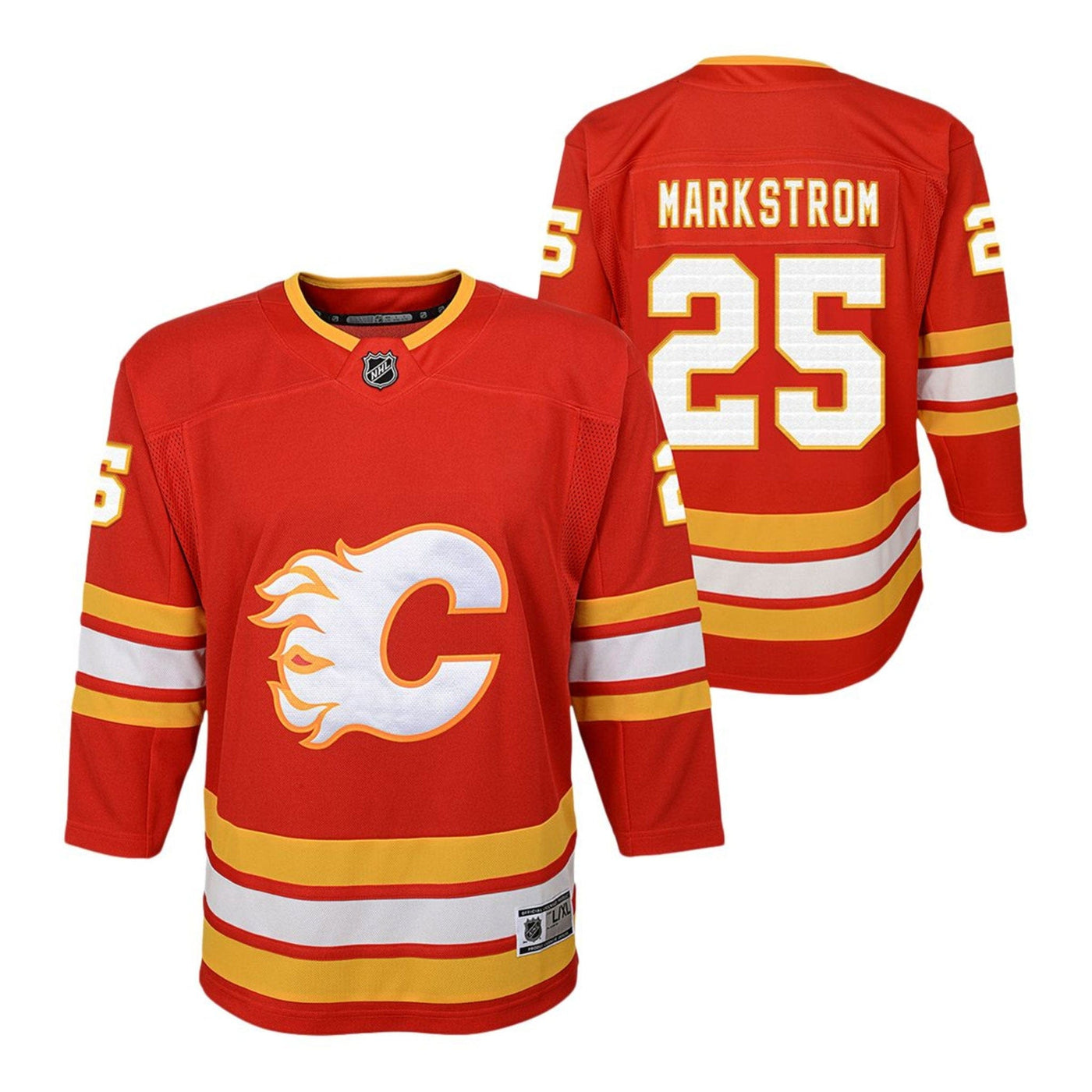 Outer Stuff Premier Junior Jersey - Calgary Flames Jacob Markstrom - TheHockeyShop.com