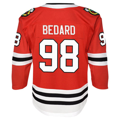 Outer Stuff Premier Junior Jersey - Chicago Blackhawks Connor Bedard Home - TheHockeyShop.com