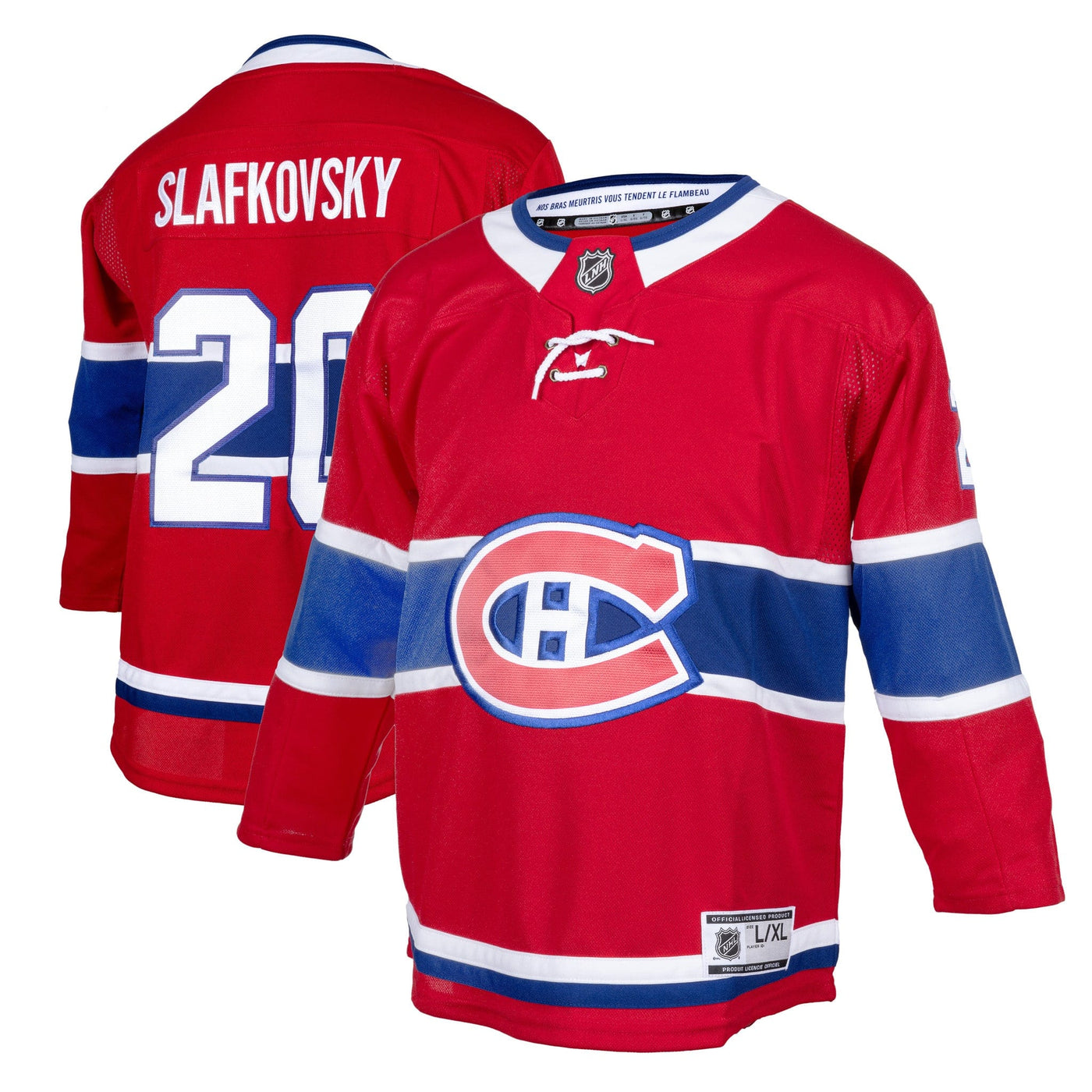 Outer Stuff Premier Junior Jersey - Montreal Canadiens Juraj Slafkovsky - TheHockeyShop.com