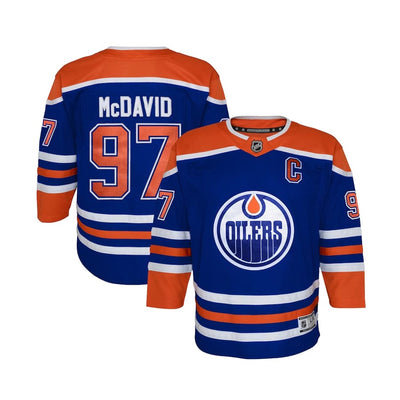 Outer Stuff Premier Toddler Jersey - Edmonton Oilers Home Connor McDavid - TheHockeyShop.com