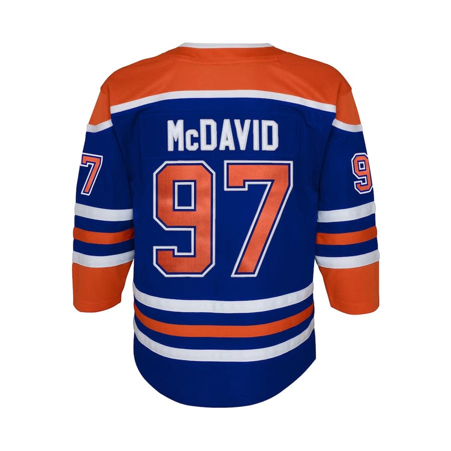 Outer Stuff Premier Toddler Jersey - Edmonton Oilers Home Connor McDavid - TheHockeyShop.com