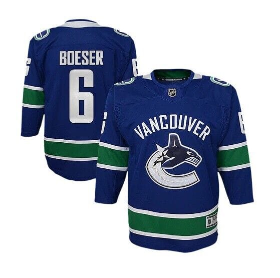 Outer Stuff Premier Toddler Jersey - Vancouver Canucks Home Brock Boeser - TheHockeyShop.com