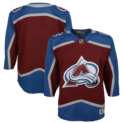 Outer Stuff Premier Youth Jersey - Colorado Avalanche Home - TheHockeyShop.com