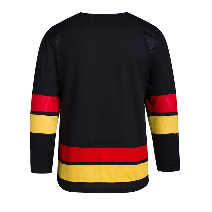 Canucks black skate jersey online