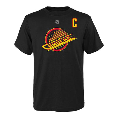 Outer Stuff N&N Third Logo Junior Shortsleeve Shirt - Vancouver Canucks Quinn Hughes - TheHockeyShop.com