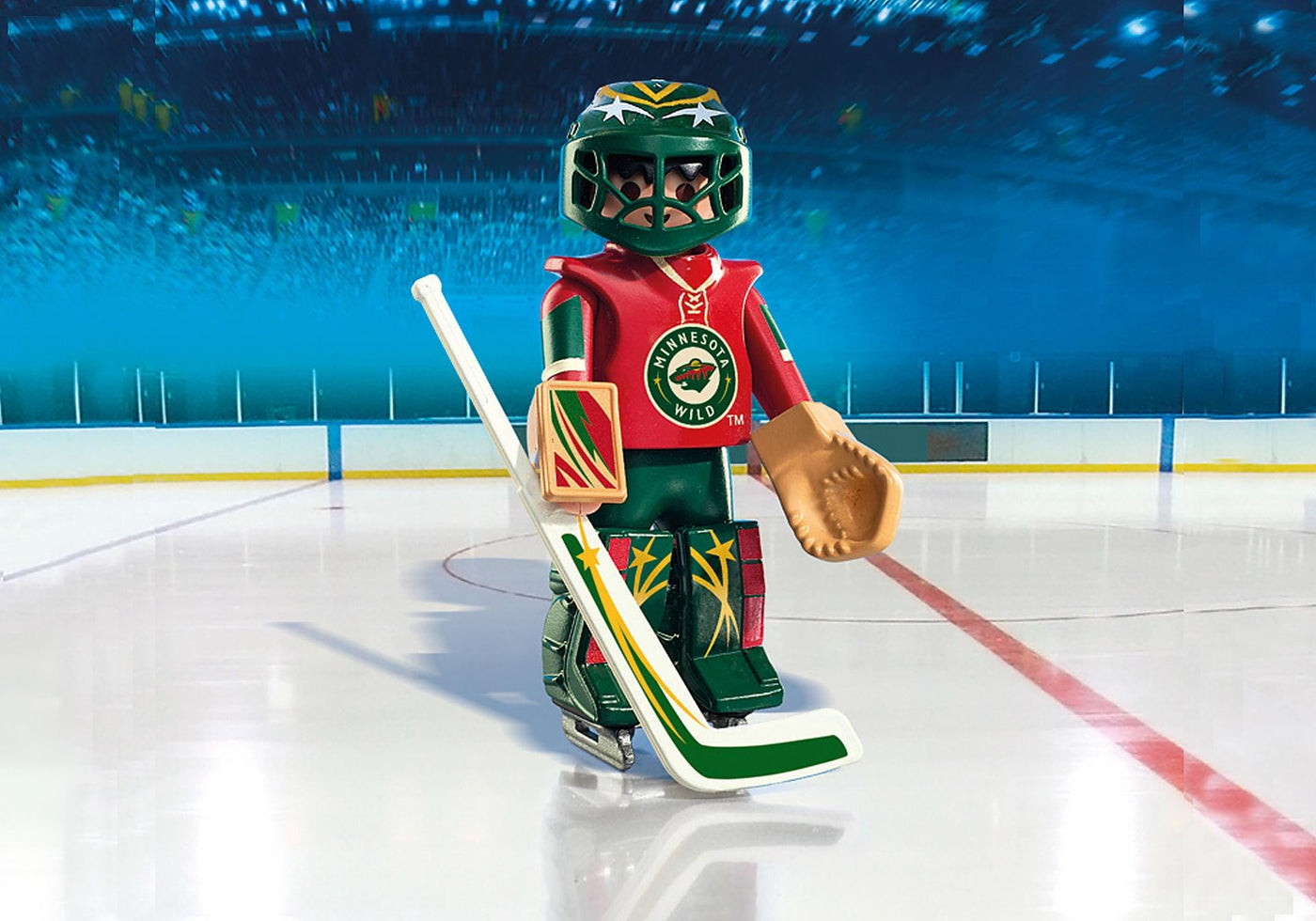 Playmobil NHL Hockey Goalie - Minnesota - The Hockey Shop Source For Sports