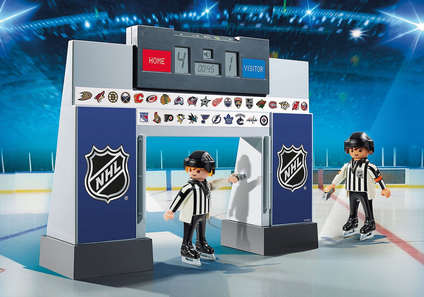 Playmobil NHL Score Clock with Referees - The Hockey Shop Source For Sports