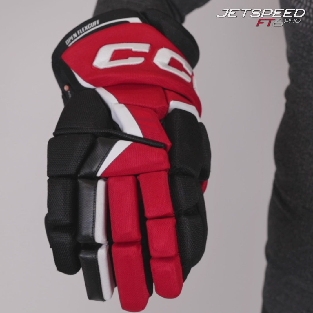 CCM Jetspeed FT6 Pro Senior Hockey Gloves