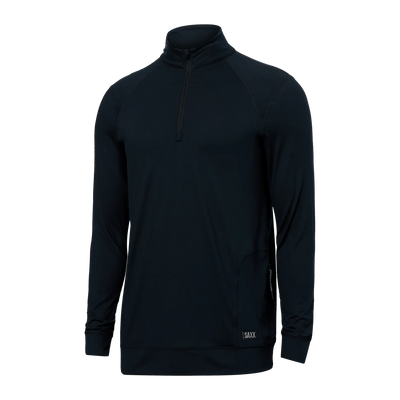 Saxx Peakdaze 1/2 Zip Hoody - Black - The Hockey Shop Source For Sports