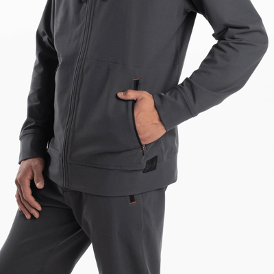 Saxx Trailzer Full Zip Hoody - Black - The Hockey Shop Source For Sports