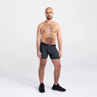 Saxx DropTemp Cool Mesh Boxers - Black - The Hockey Shop Source For Sports