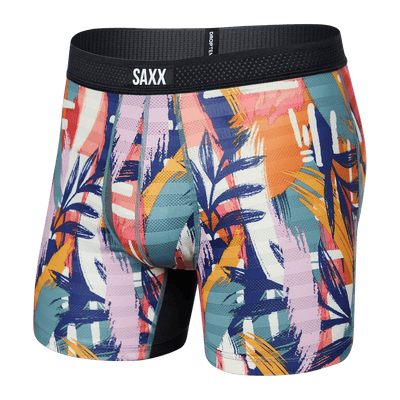 Saxx DropTemp Cool Mesh Boxers - Surf Safari Multi - TheHockeyShop.com