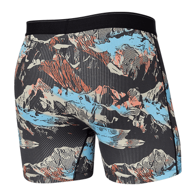 Saxx Quest Quick Dry Mesh Boxers - Back Mountainscape - TheHockeyShop.com