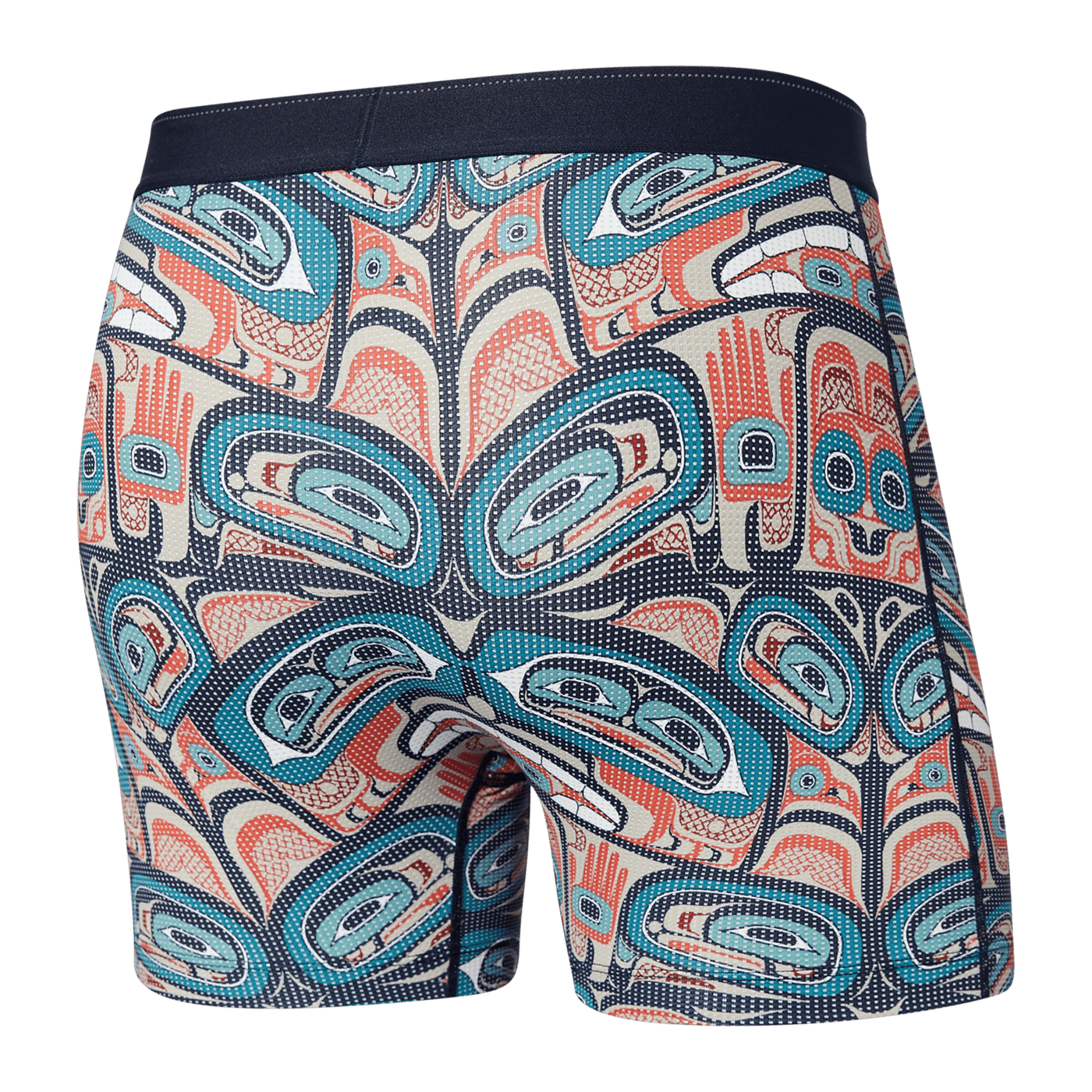 Saxx Quest Quick Dry Mesh Boxers - Box Design Multi - TheHockeyShop.com