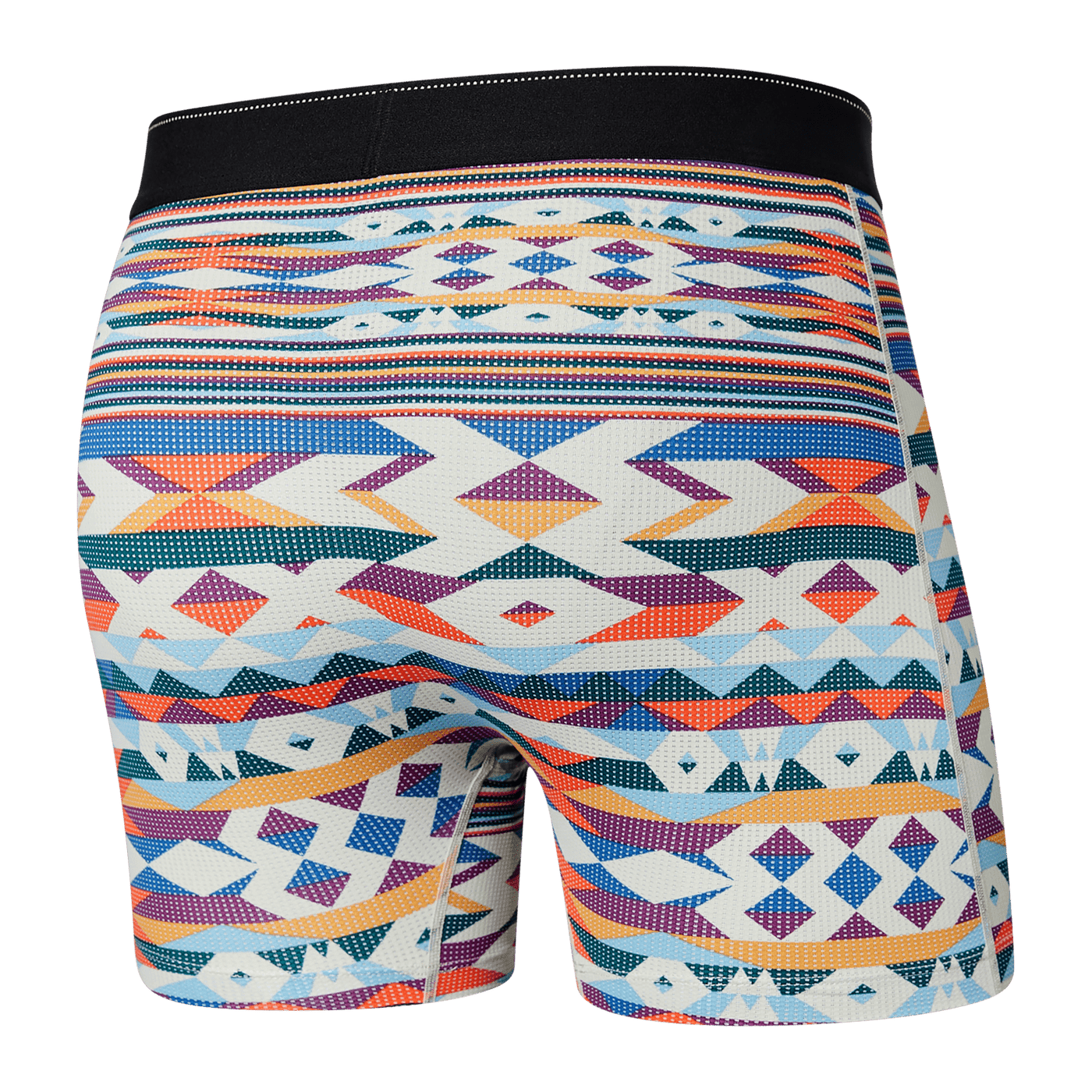 Saxx Quest Quick Dry Mesh Boxers - Park Lodge Geo - Multi - TheHockeyShop.com